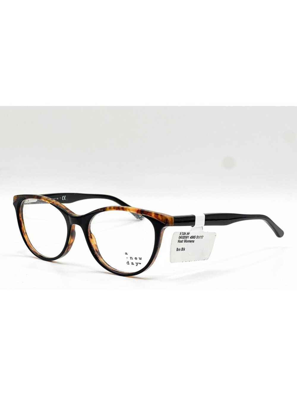 A New Day A3 2091 4565 Brown Black Authentic Eyeglasses 51-17-140